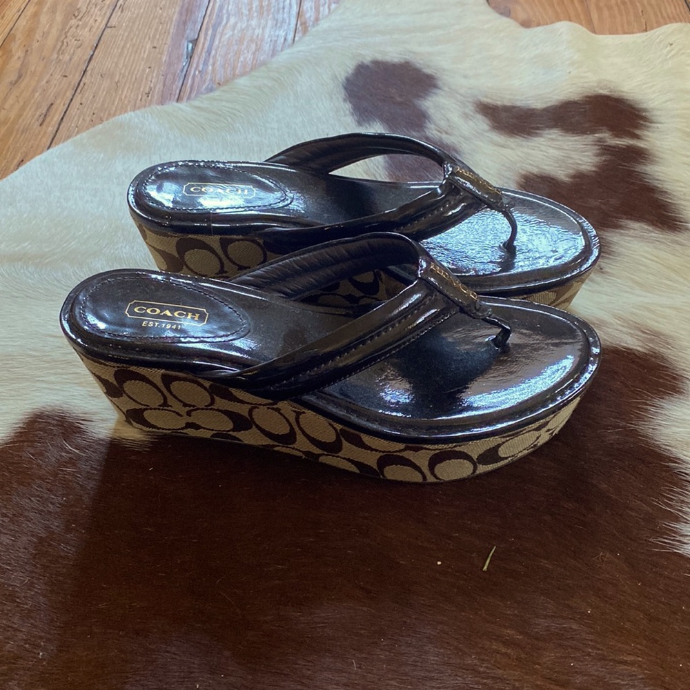 Coach Logo Wedges